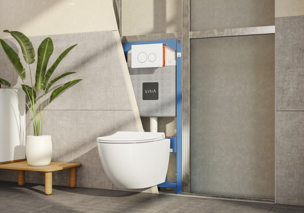 Инсталляция для подвесного унитаза VitrA V12 762-5800-01 без кнопки смыва