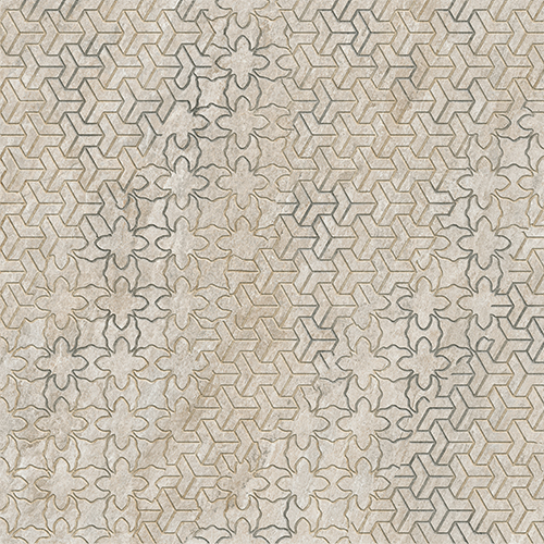 60x60 Кварстоун Декор "Пэчворк" R10B