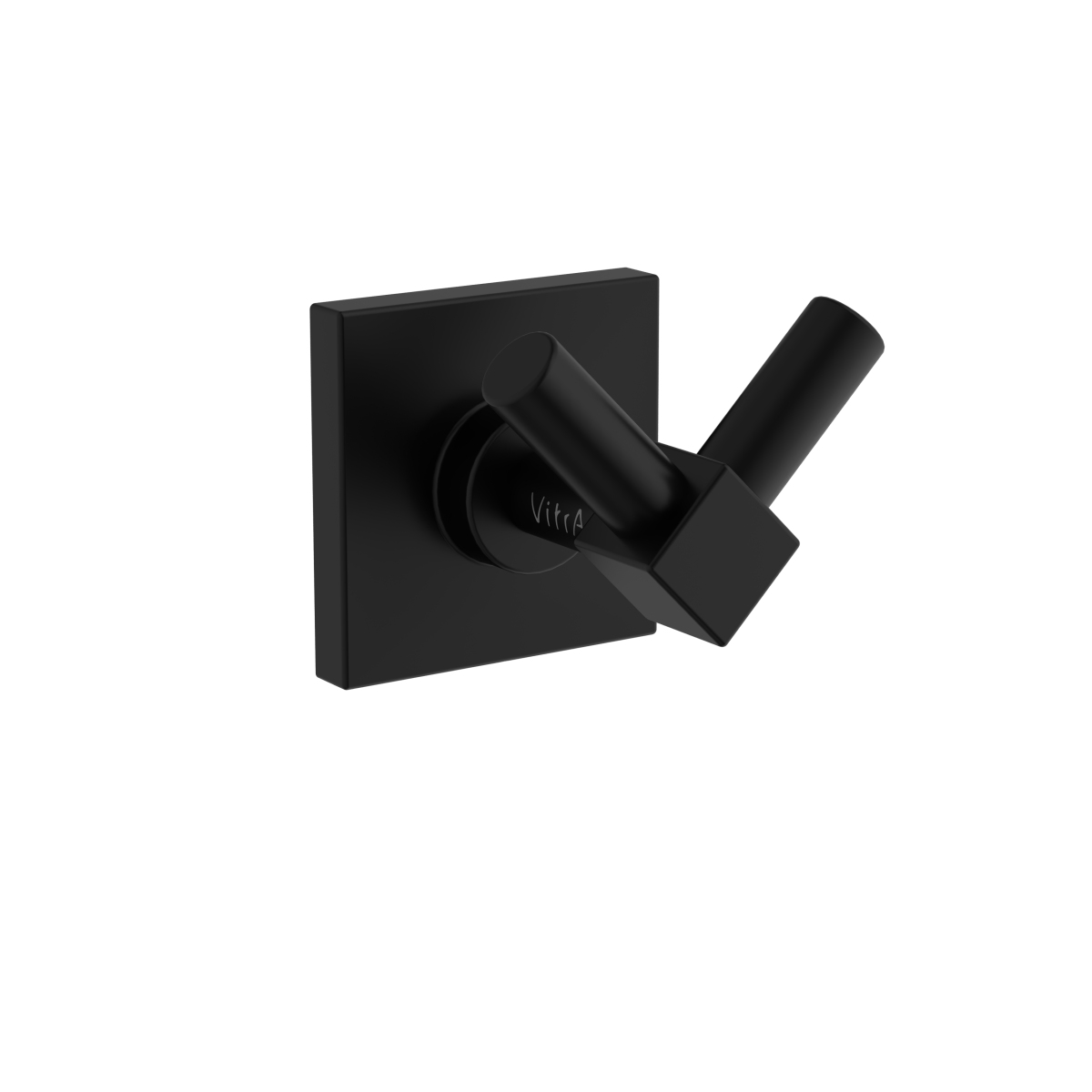 Крючок для одежды VitrA Root (Рут) A4480136 матовый черный нержавеющая сталь