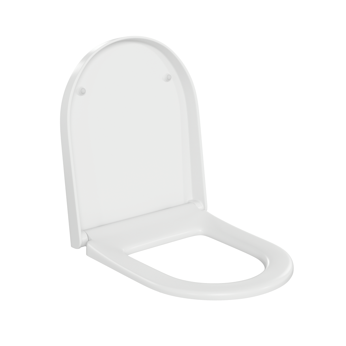 Сиденье для унитаза VitrA Zentrum (Зентрум) 94-003-001 круглое белое дюропласт без микролифта
