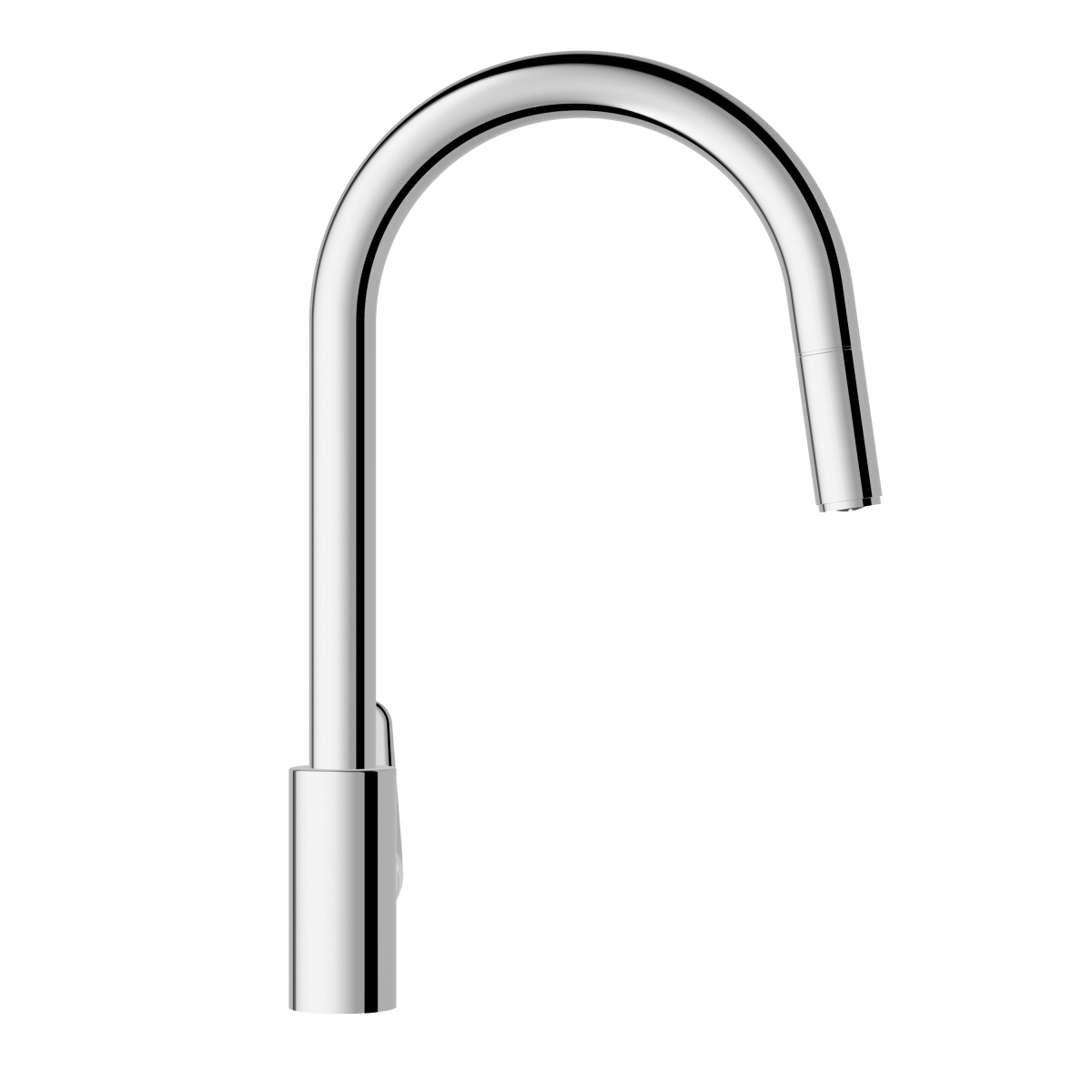 Смеситель для кухни VitrA Flow Soft (Флоу Софт) A43445EXP с поворотным изливом однорычажный хром латунь