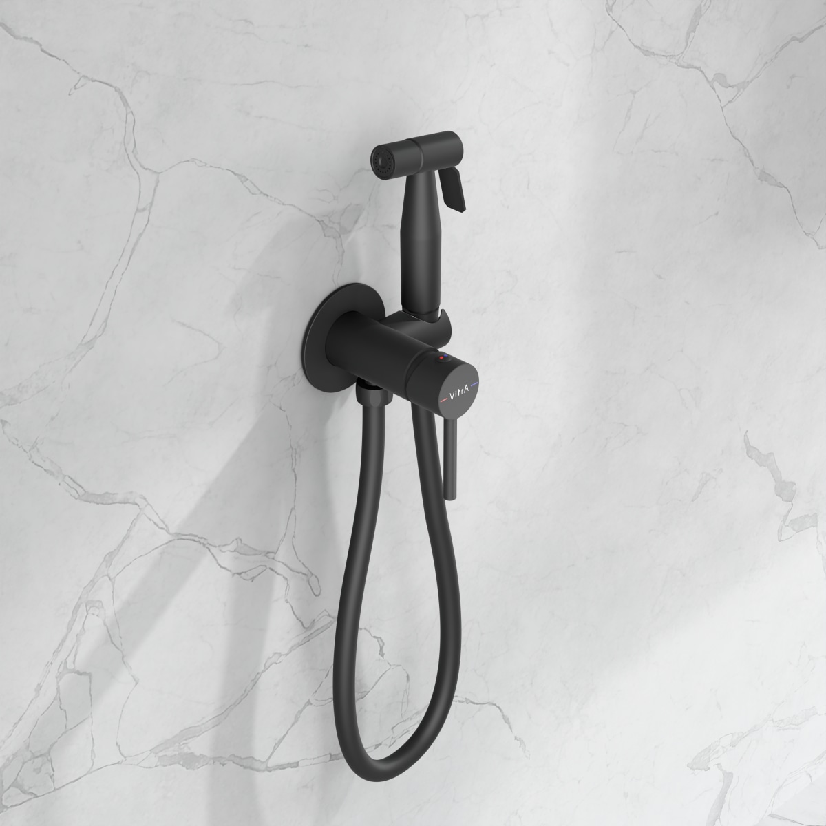 Гигенический душ VitrA A4375136EXP матовый черный латунь