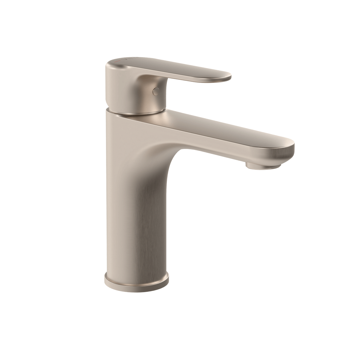 Смеситель для раковины VitrA Root Round (Рут Раунд) A4270634EXP однорычажный брашированный никель латунь