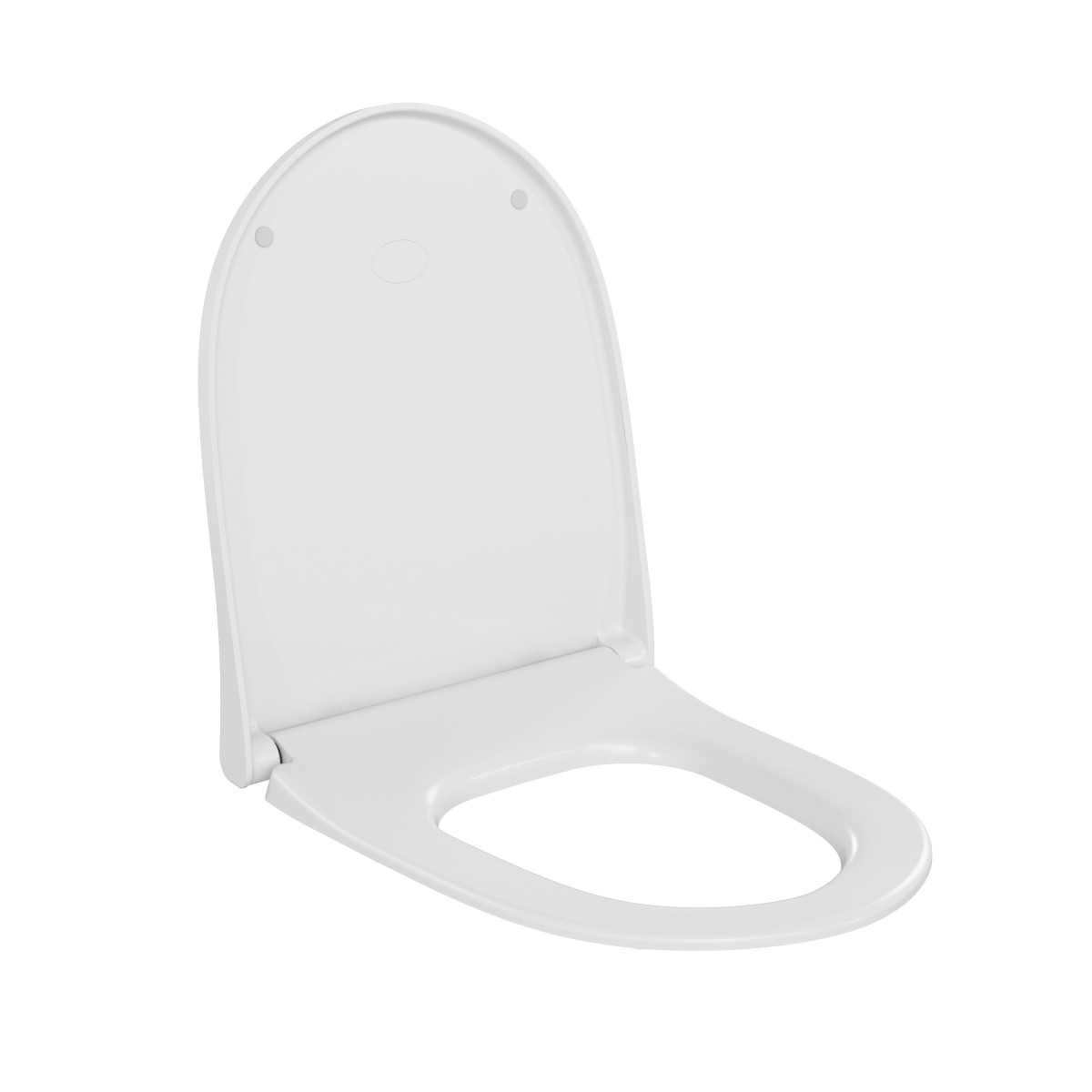 Сиденье для унитаза VitrA Sento (Сенто) 130-003-009 круглое белое дюропласт с микролифтом