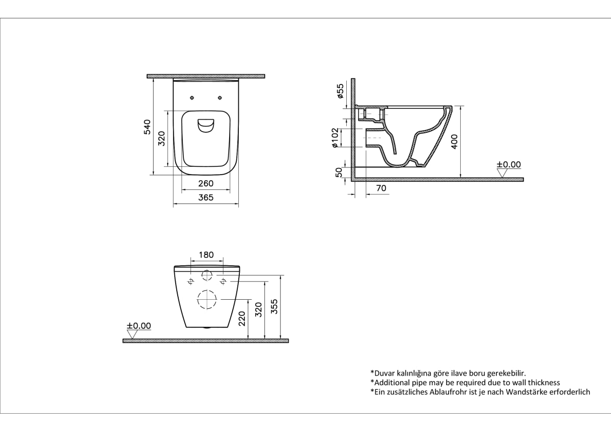 Инсталляция с унитазом VitrA Integra Square (Интегра Скуэр) 9856B003-7207 комплект 4 в 1 с сиденьем микролифт безободковый цвет клавиши глянцевый хром