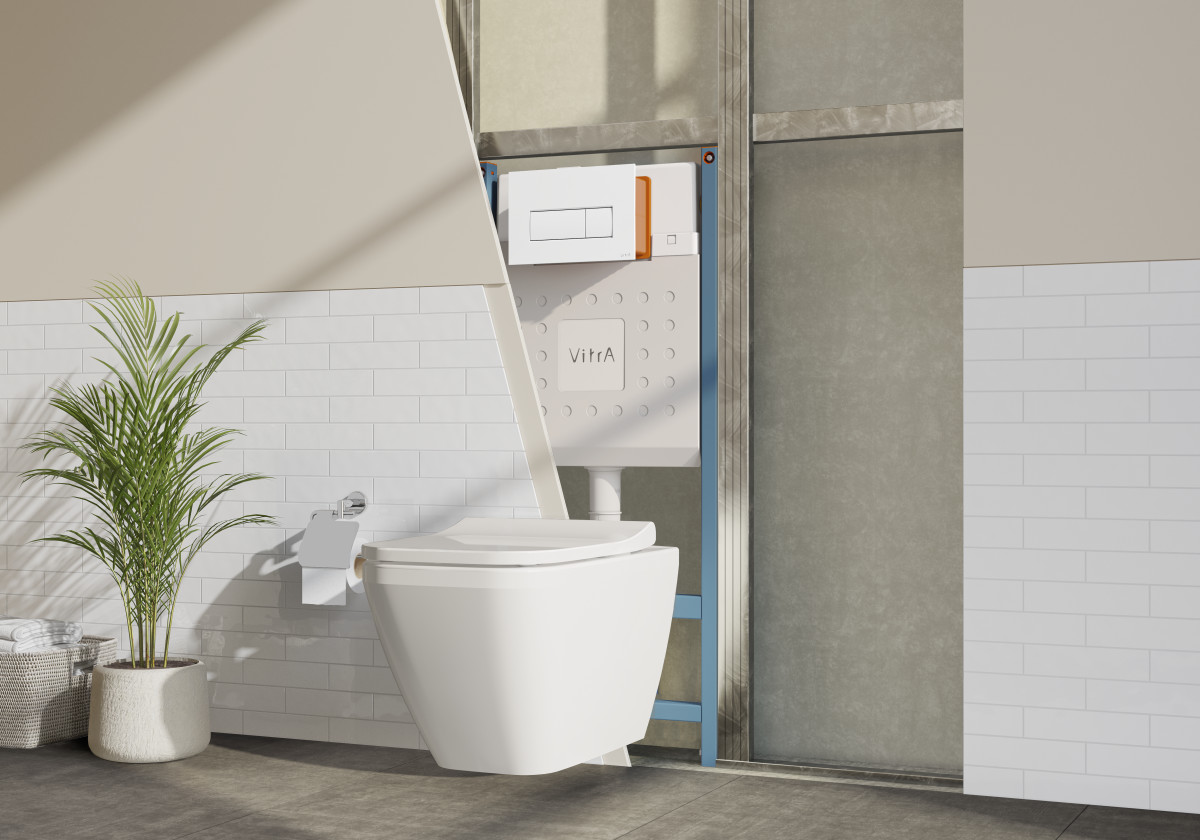 Инсталляция для подвесного унитаза VitrA V-Fix Core (Ви-Фикс Кор) 732-5800-01 без кнопки смыва