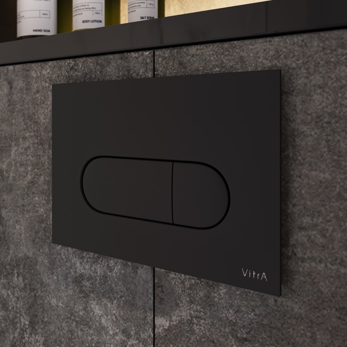 Инсталляция для унитаза VitrA V-Fix Core (Ви-Фикс Кор) 800-1874 с кнопкой матовой черной