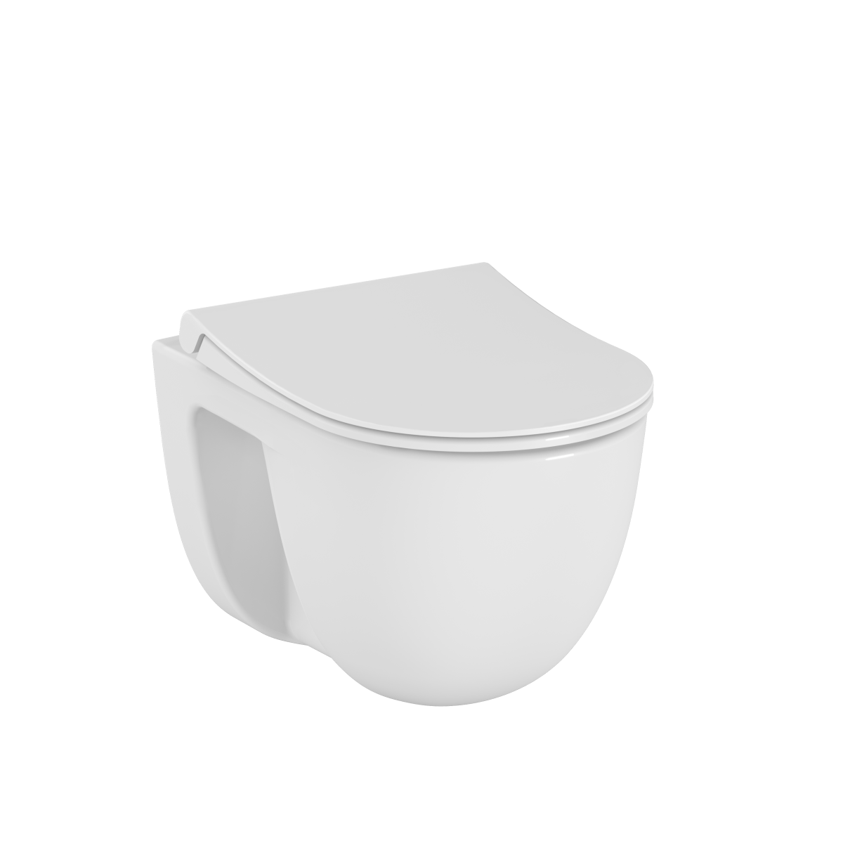 Подвесной унитаз VitrA S40 7759B003-0075 безободковый SmoothFlush (Смусфлаш) белый санитарный фарфор антибактериальное покрытие Hygiene (Хайджн)