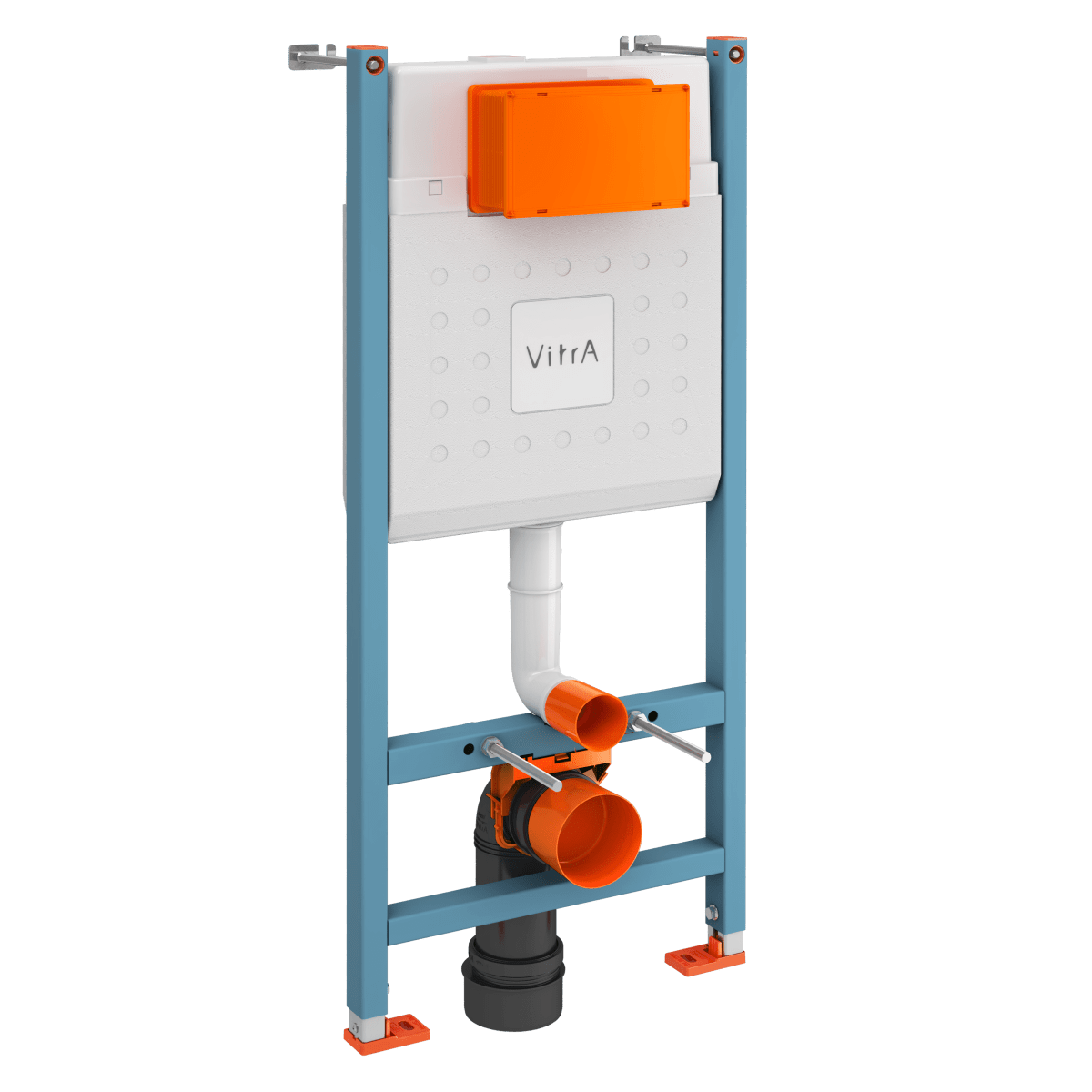 Инсталляция для унитаза VitrA V-Fix Core (Ви-Фикс Кор) 800-1874 с кнопкой матовой черной