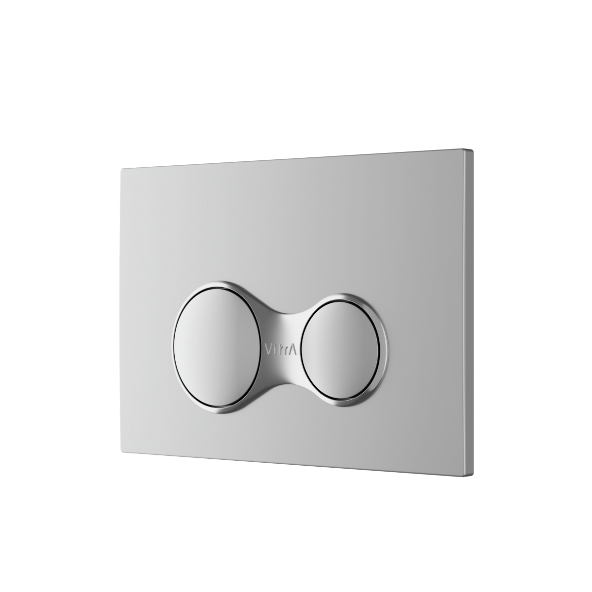 Инсталляция с унитазом VitrA Integra Round (Интегра Раунд) 9856B003-7205, комплект 4 в 1, с сиденьем микролифт, безободковый цвет клавиши глянцевый хром
