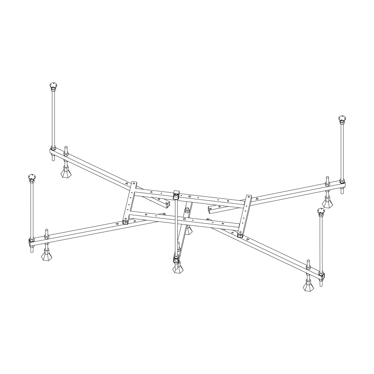 Каркас для ванны VitrA Universal (Универсал) 59999991001 150/160/170 x 70 универсальный