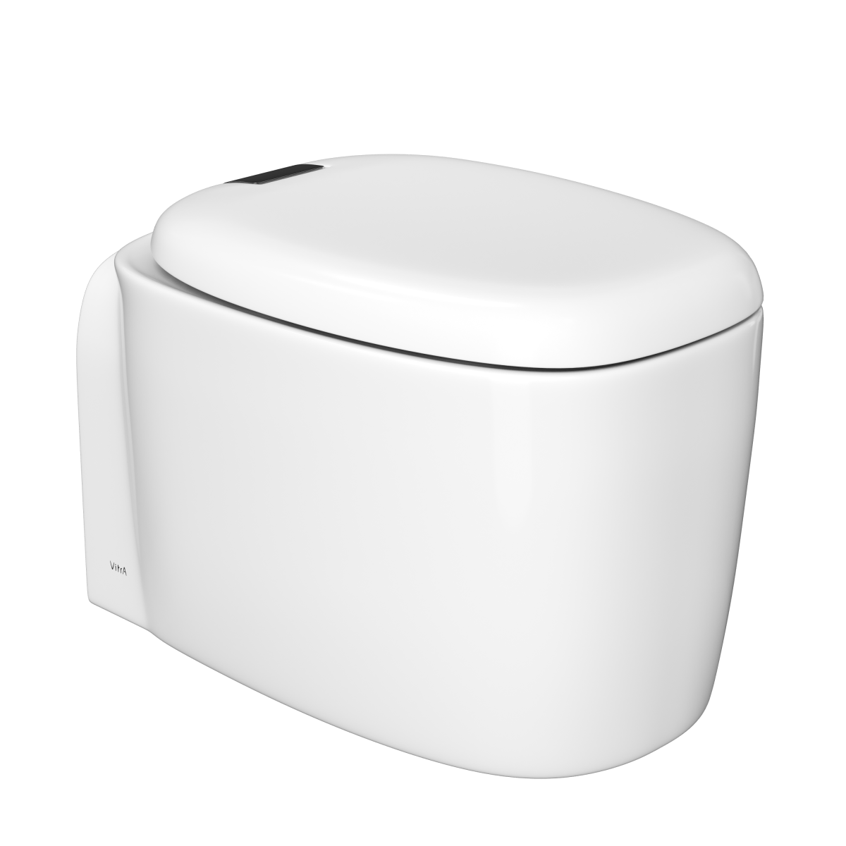 Подвесной унитаз VitrA Plural (Плюрал) 7830B403-0075 безободковый Rim-ex (Рим-экс) белый санитарный фарфор антибактериальное покрытие Hygiene + Clean (Хайджн + Клин)