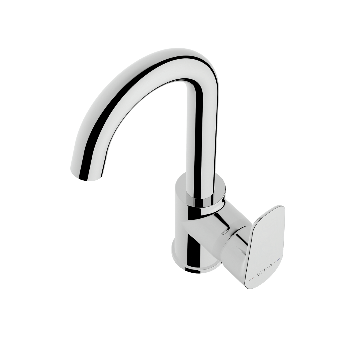Смеситель для раковины VitrA Flow Soft (Флоу Софт) A43160EXP однорычажный хром латунь