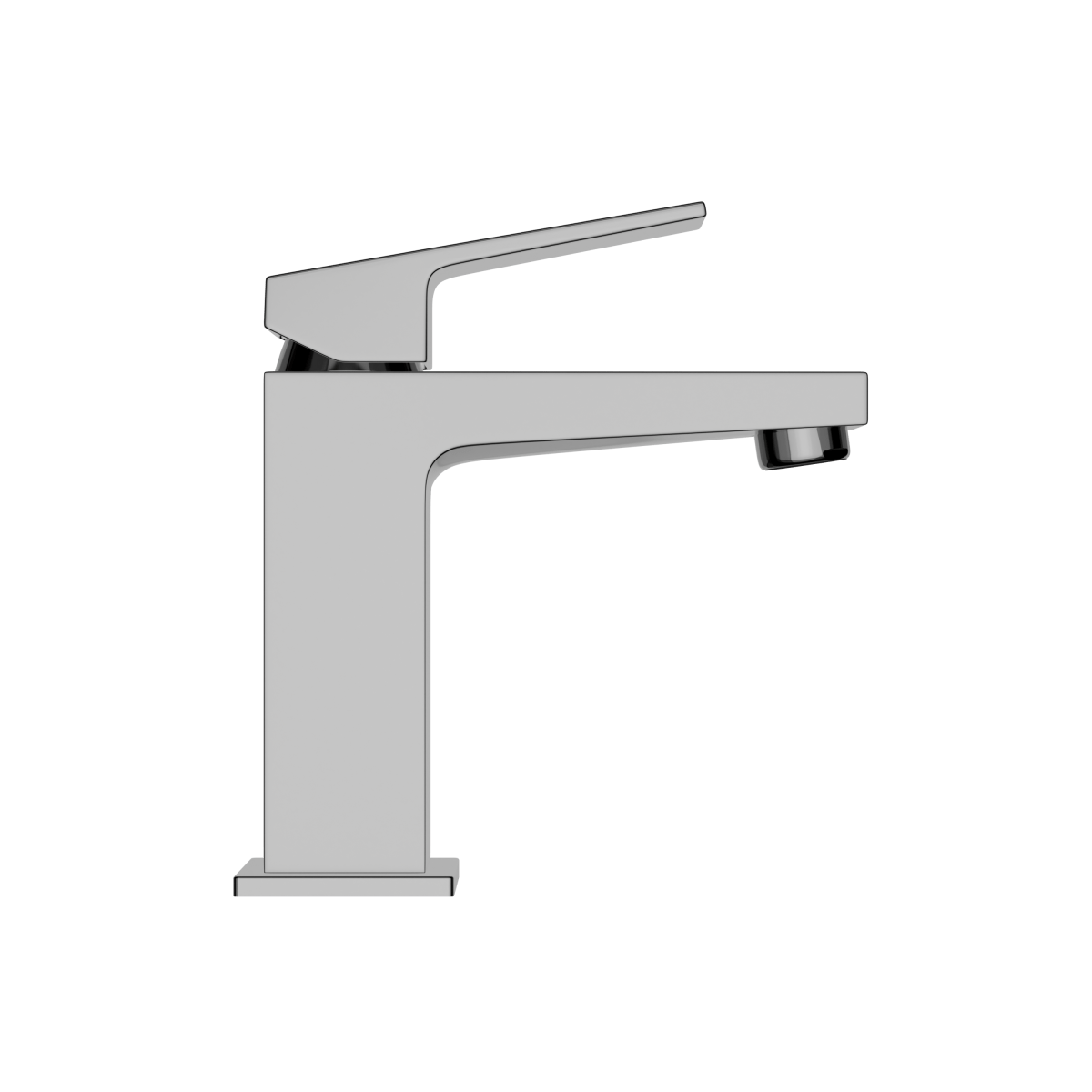 Смеситель для раковины VitrA Minimax Square (Минимакс Сквуэр) A43720EXP однорычажный хром латунь