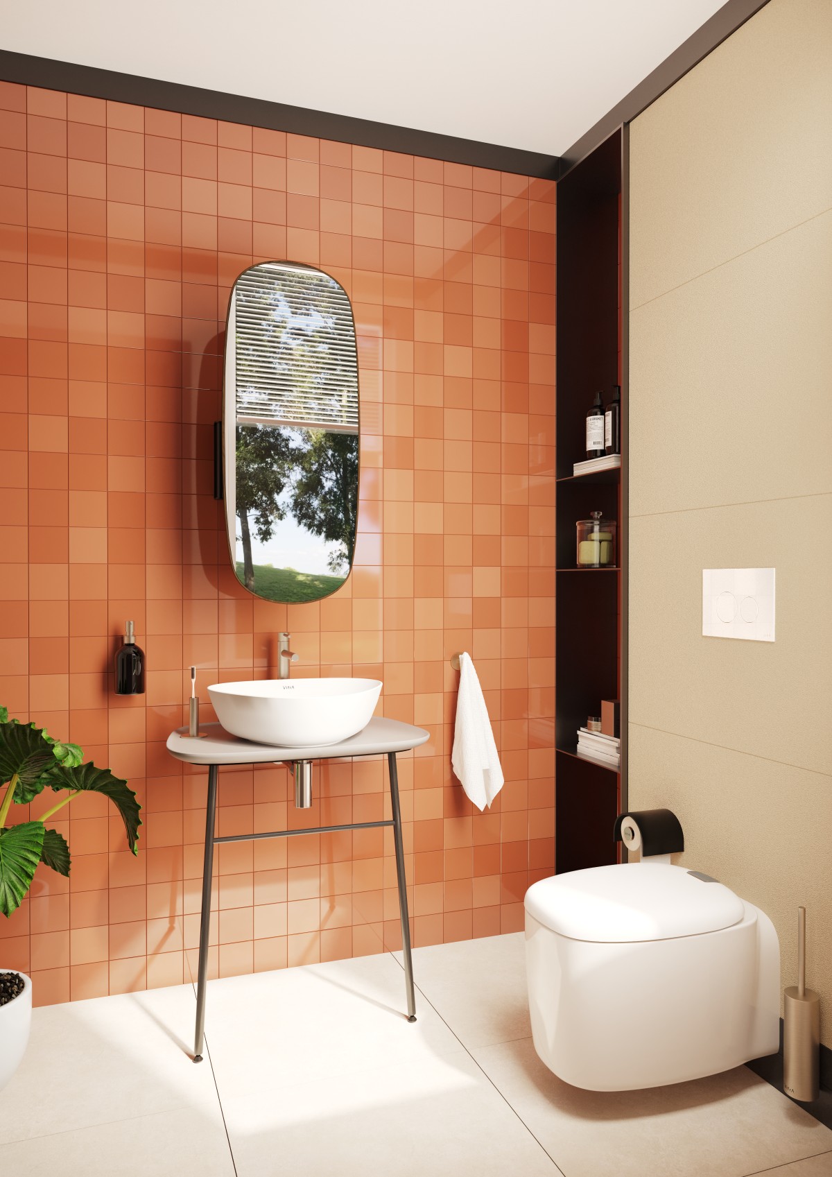 Плоское зеркало VitrA Plural (Плюрал) 64059