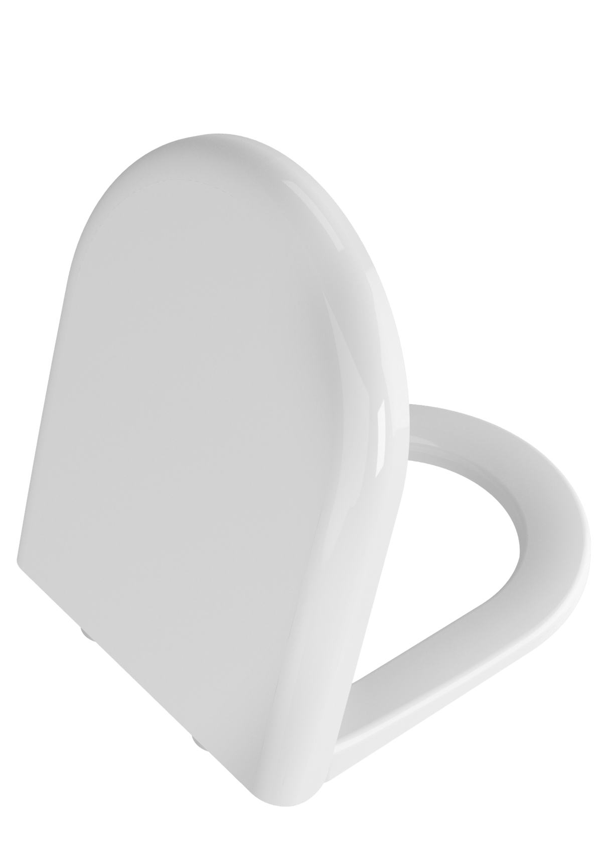 Сиденье для унитаза VitrA Zentrum (Зентрум) 94-003-001 круглое белое дюропласт без микролифта