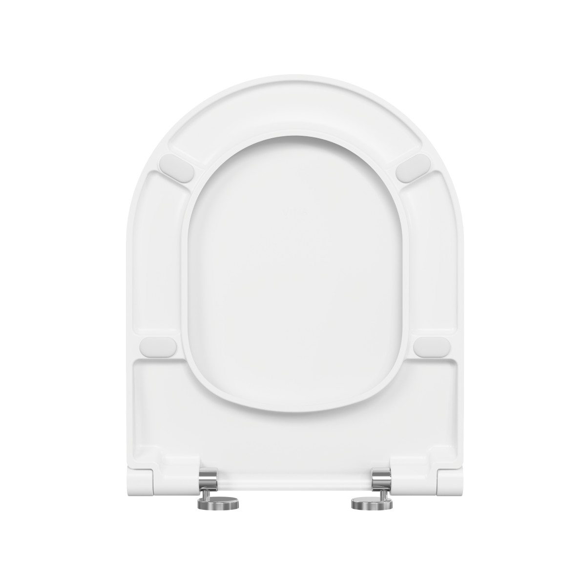 Инсталляция с унитазом VitrA Sanibelle (Санибель) 9878B003-7200 комплект 4 в 1 с сиденьем микролифт безободковый цвет клавиши глянцевый хром