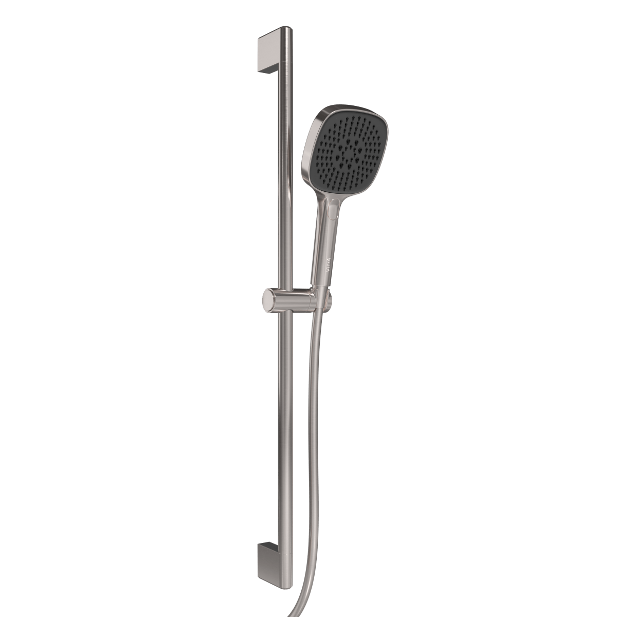 Душевая стойка VitrA Core Square (Кор Скуэр) A4591734EXP с ручным душем без смесителя брашированный никель