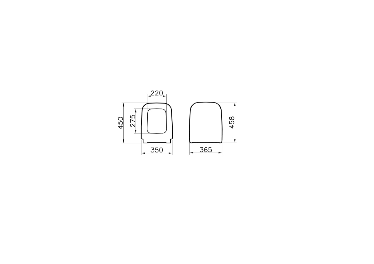 Унитаз-компакт напольный VitrA Polar (Полар) 9843B003-7201, с сиденьем микролифт, белый, санитарный фарфор, антибактериальное покрытие Hygiene (Хайджн)