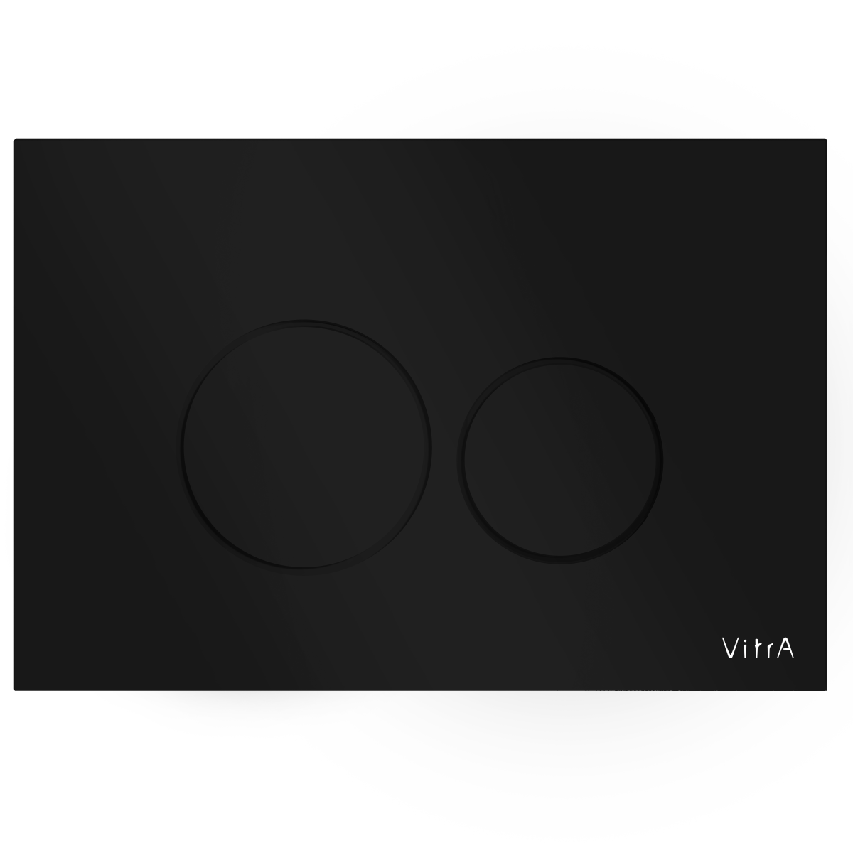 Кнопка смыва для инсталляции VitrA Origin (Ориджин) 740-1601 черная двойной смыв