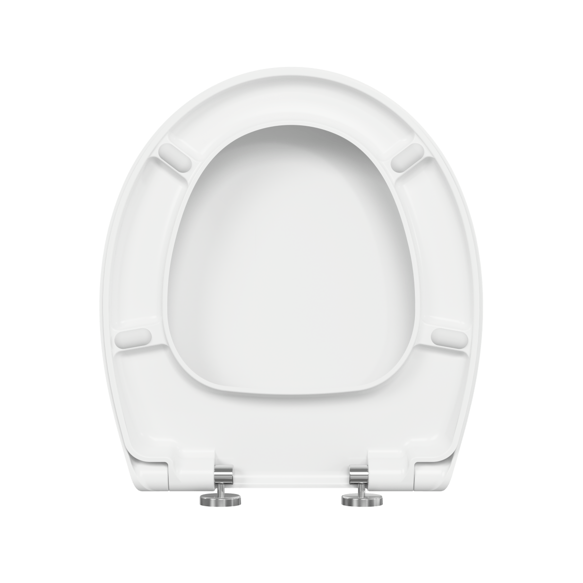 Сиденье для унитаза VitrA Memoria (Мемория) 106-003R009 круглое белое дюропласт с микролифтом быстросъемное