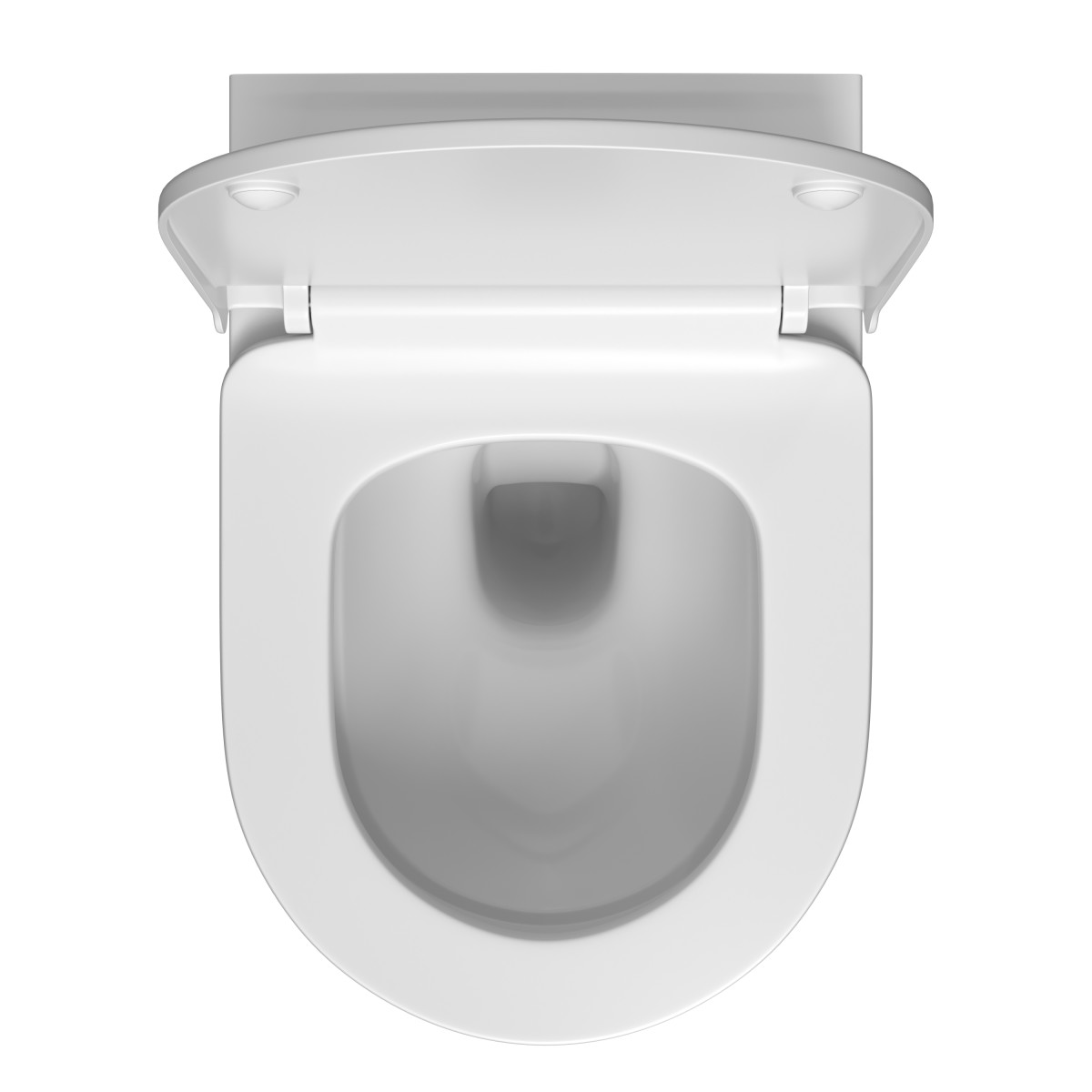 Инсталляция с унитазом VitrA Mia Round (Мия Раунд) 9856B003-7200 комплект 4 в 1 с сиденьем микролифт безободковый цвет клавиши матовый хром