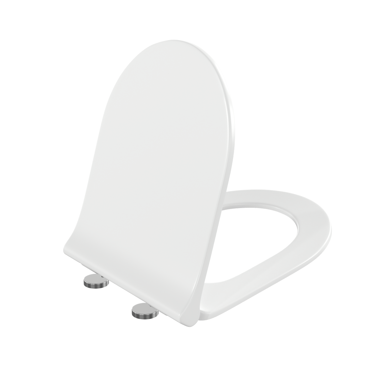 Инсталляция с унитазом VitrA S40 9860B003-7200 комплект 4 в 1 с сиденьем микролифт безободковый цвет клавиши глянцевый хром