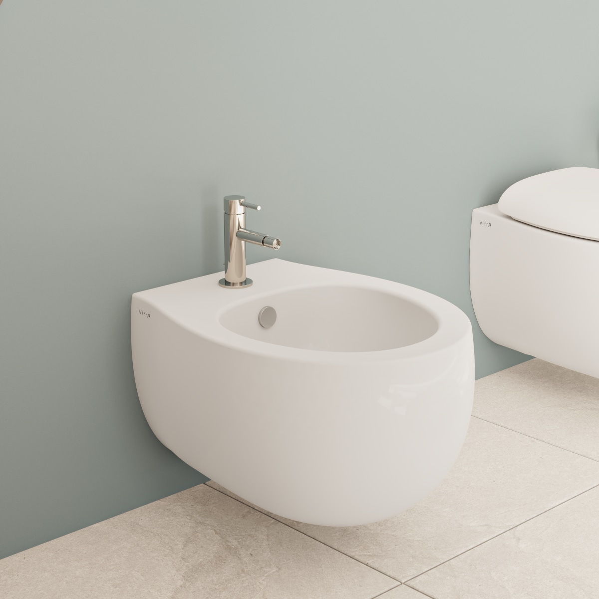 Смеситель для биде VitrA Origin (Ориджин) A42559 однорычажный хром латунь