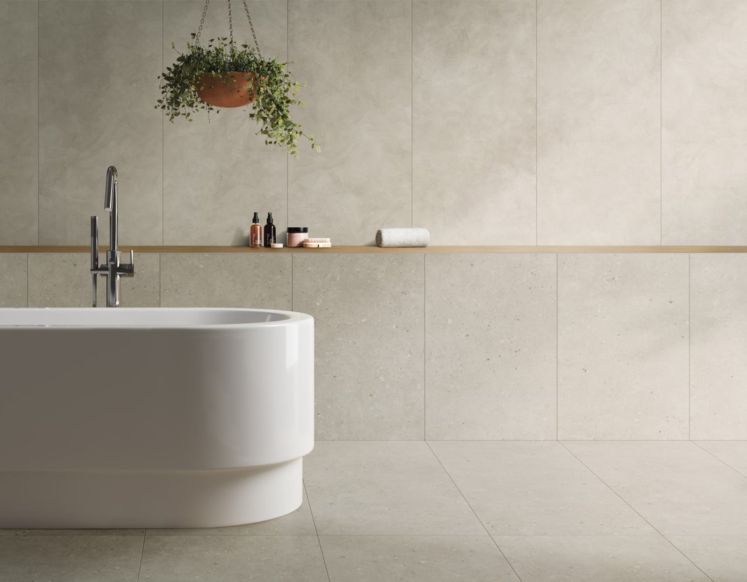 60x60 ФлэйкЦемент Кремовый Матовый R10A