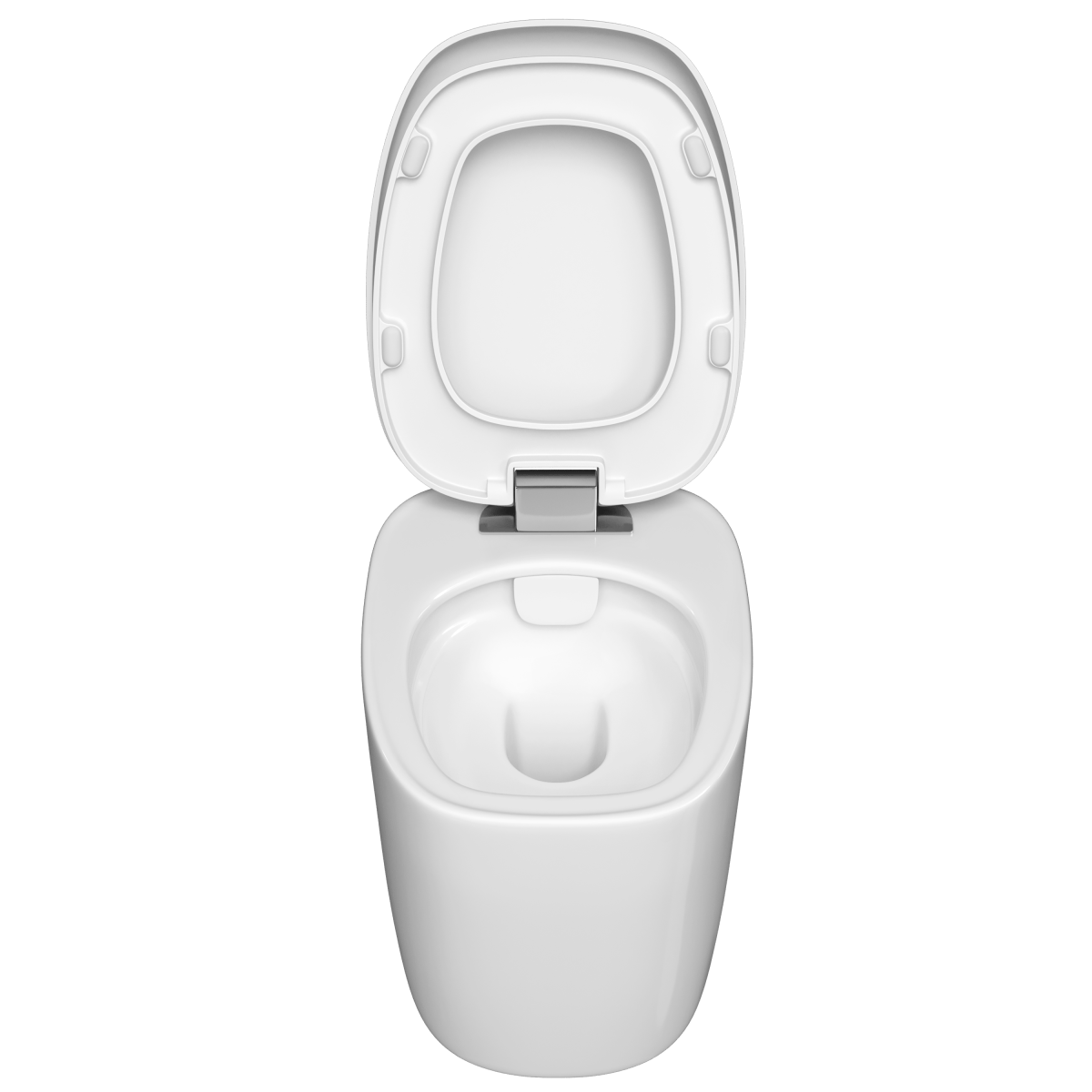 Подвесной унитаз VitrA Plural (Плюрал) 7830B403-0075 безободковый Rim-ex (Рим-экс) белый санитарный фарфор антибактериальное покрытие Hygiene + Clean (Хайджн + Клин)