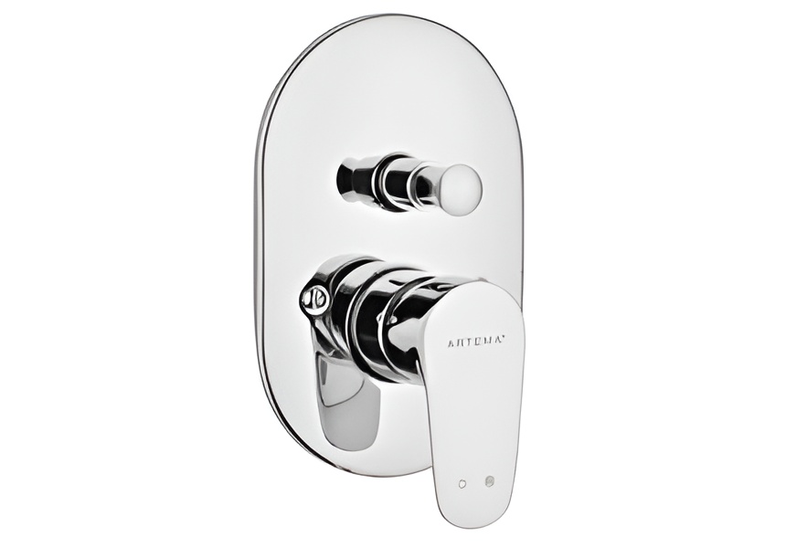 Смеситель для ванны Vitra D-Line встроенный, хром A40547EXP