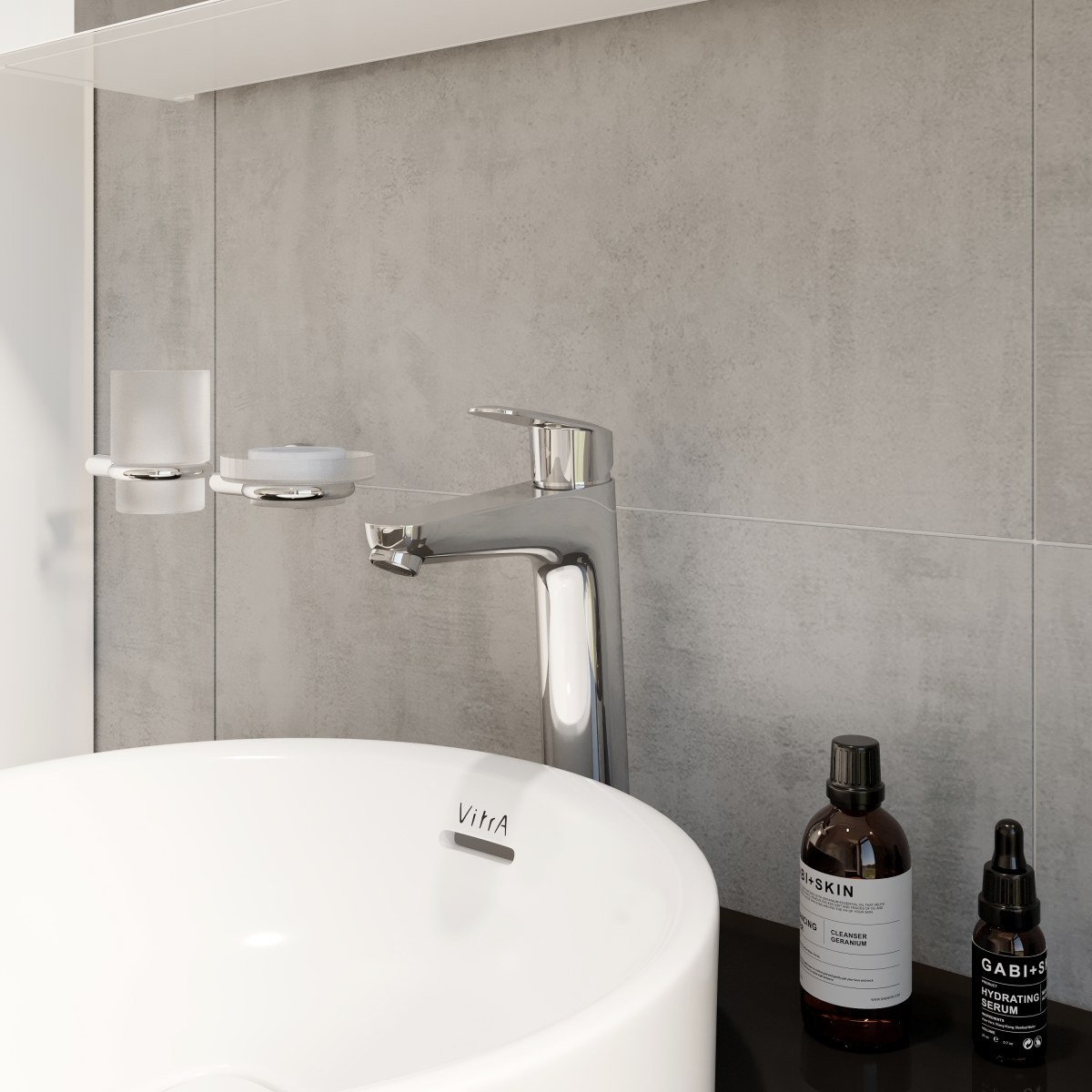 Смеситель для раковины VitrA Flow Round (Флоу Раунд) A42927EXP однорычажный хром латунь